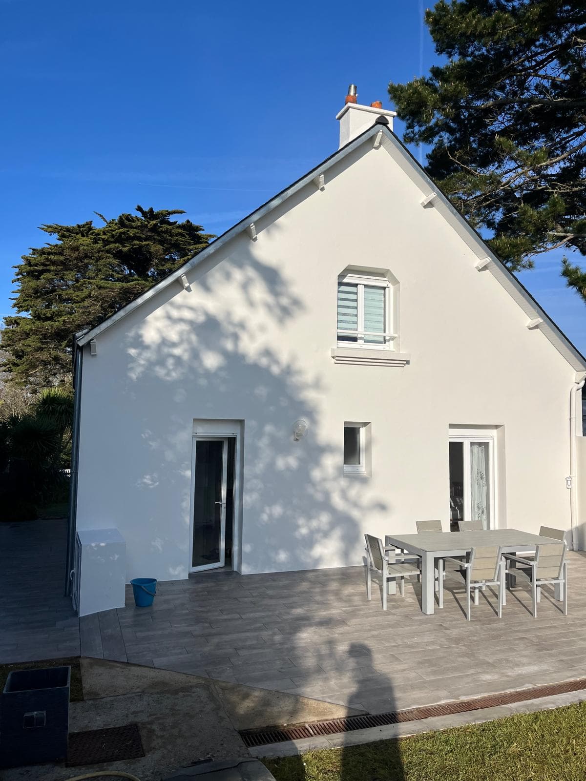 Rénovation façade après Morbihan