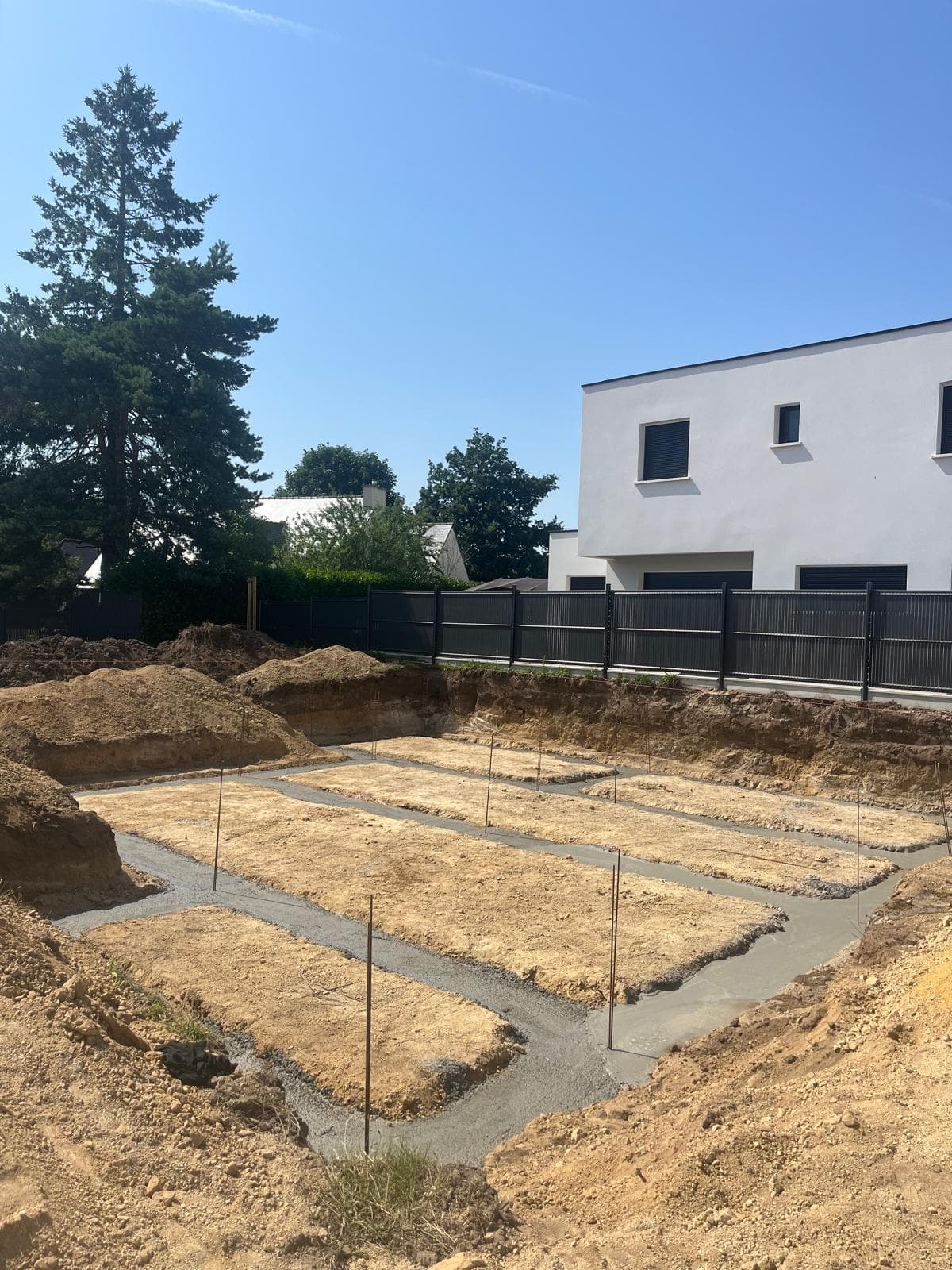 Fondations béton Morbihan